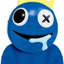 Disguise Rainbow Friends Blue Mask, Official Rainbow Friends Costume Accesory for Kids