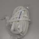 PATIKIL 16.4Ft Weather Stripping Door Seal, 3/8" Dia Bulb Bubble Shape Kerf Mount Door Sealing Tape for Door Frame Slot Sealer Window Insulation, White