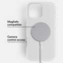 BodyGuardz Ace Pro Compatible with iPhone 16 Pro Max Case - Shockproof Cover with 18FT Drop Tested - Compatible with MagSafe - Wireless Charging - Responsive Buttons (Clear)