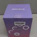 POCOCO Galaxy Star Projector for Bedroom with Replaceable Optical Film Discs, Home Planetarium Night Light Projector with High-Definition Soft Light for Relax, Study, and Meditate, Stress Relief Gifts (Black)