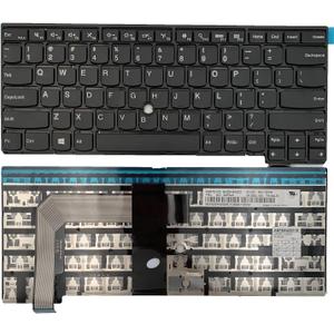 Laptop Replacement US Layout Keyboard for Lenovo Thinkpad T460S T470S 00PA564 01EN682 01EN723 00PA440 00PA522 01YT129 01YR075Without Red Pointer