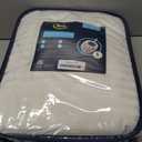 Serta Waterproof Heated Mattress Pad, Electric Bed Warmer with 10 Heat Settings, Auto Shut Off Timer, ETL Certified Electric Mattress Pad, Elastic Deep Pocket, Machine Washable, White Twin XL