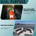 Emergency Marine Foam Flotation Cushion Boat Throwable Flotation Device