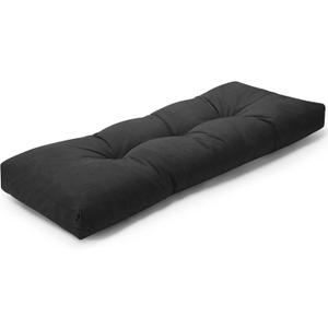Indoor Bench Cushions, Tufted High-Density Foam Cushions for Indoor Furniture, Soft Bench Seat Cushion with Non-Slip Bottom, 42" X 16" X 4 (Black)
