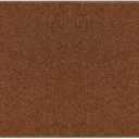 PURE ERA Carpet Stair Tread Landing Mat Tape Free Self Adhesive Non Slip Skid Resistant Indoor Doormat Area Rug Floor Mat for Kitchen Bathroom Workstations Washable Rectangle 2' X 3' , Brown 