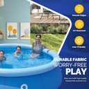 DIMAR GARDEN 15ft x 36in Inflatable Swimming Pool, Outdoor Above Ground Blow Up Pools