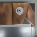 FEATOL Back Support Belt for Men & Women, Lumbar Belt for Lower Back Pain, Breathable Back Brace with Lumbar Pad for Scoliosis, Herniated Disc, Sciatica, Heavy Lifting & Working(Waist Size:68"-74.8", 5XL) (Black)