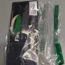 FINGER TEN Premium Rain Grip Men's Golf Gloves 1 Pair, Hot Wet Weather No Sweat Glove for Serious Feel & Performance, Left Right Hand Black Gray White Blue Fit Size S M L XL 2XL 3XL, (Medium)