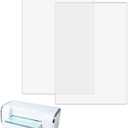 2Pcs/1 Pair Cutting Pads Compatible with BSP & BS Switch Plus Die Cutting Machine,Clear Polycarbonate Plastic Cutting Plates,Pads Die Cutting Plates for Embossing Crafting 12 3/4 x 8 3/4 x 1/8 inch