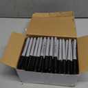 Permanent markers, 120 packs permanent markers bulk, quick drying in one second, waterproof, smooth, not easy to erase, durable, can be marked on glass, tiles and cloth, office supplies,Gray shell