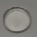 Garden of Arts Silver Decorative Multipurpose Round Tray – 6 × 1 Inches Ornate Metal Platter for Snacks, Dry Fruits, Makeup, Jewelry, Puja & Gifts – Elegant Home Décor Serving Tray, Was used
