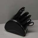 RAXCO Kitchen Knife Set,15-Piece German Stainless Steel Chef Knives for Cooking, Black