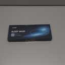 YIVIEW Sleep Mask for Side Sleeper, Block Out Light, Eyelash Extensions Friendly 3D Contoured Sleeping Eye Mask, Soft Breathable Night Blindfold with Adjustable Strap, Lightweight Eye Cover Gray