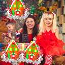 Candy House Balloons Christmas Foil Balloons for Christmas Candy House Themed Party Decoration Supplies Xmas Birthday Decoration Decor Ballons Arch Kits Party Balloon Set 3pcs