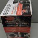 BLACK+DECKER 12-Cup Coffee Maker with Easy On/Off Switch, Easy Pour, Non-Drip Carafe with Removable Filter Basket, Vortex Technology, Black