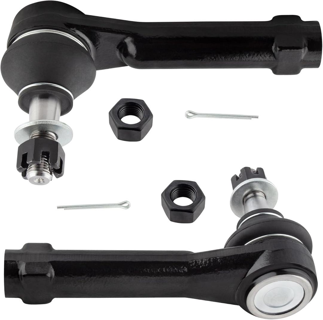 2 Pcs Front Outer Tie Rod End ES3453 for Chevrolet Impala, Impala Limited, for Chevrolet Monte Carlo, for Venture, for Oldsmobile Silhouette, for Pontiac Grand Prix, for Montana Trans Sport