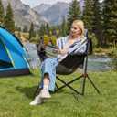 Hammock Camping Chair, Oversized Swinging Chair, 350LBS,Black