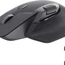 Rapoo MT760Mini Bluetooth Wireless Mouse - Bluetooth 5.0 and 2.4GHz Multi-Mode Connection, Support 4 Devices, M+ Cross Computer Technology, 11 Programmable Buttons, Matte Black