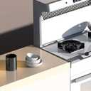 Stove Gap Covers Stainless Steel,2 Pack Stove Gap Filler Range Trim Kit with Non-Slip Mat,Easy Retractable 12.7 to 25,Sturdy and Heat Resistant Stove Gap Guards for Kitchen,Countertop (Long Style)