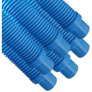 Puri Tech Universal Swimming Pool Cleaner Durable Hose 48 Long Blue Color 6 Pack Fit Including Hayward Navigator, Vac Ultra, AquaBug, Polaris ATV and More