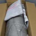 OMYSTYLE Full Body Bath Pillow, Bath Pillows for tub with Mesh Washing Bag & 21 Non-Slip Suction Cups, Spa Bathtub for Head Neck Shoulder and Back Support - 5D Air Mesh & Quick Drying | Gray (50x16 Inch (Pack of 1))