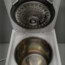 Stainless Steel Humidifier, 3L Warm Mist Humidifier, Easy Clean with Warm Steam Humidifier, Healthy Air Mist Humidifiers for Bedroom Living Room, with Sleep Mode and Auto-off Setting