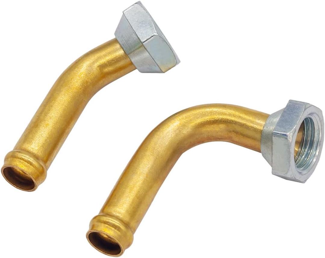 Engine Coolant Radiator Line Quick Connector for Honda Pilot 3.5 2006-2008 Transmission Cooler Oil Tube Connector/Radiator Transmission Line Fittings（0025）