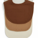 Little Unicorn Premium Classic Bib 3 pack | Adjustable as baby grows | Soft fabric on skin | Great for first time eaters