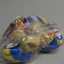 Set of 4 N‌UWANI Inch Squeak Rubber Ducks for Jeeps - Floating Baby Shower Bath Toys, Car Dashboard Decor, Kids Birthday Party Favors & Funny Gag Gift Souvenirs 