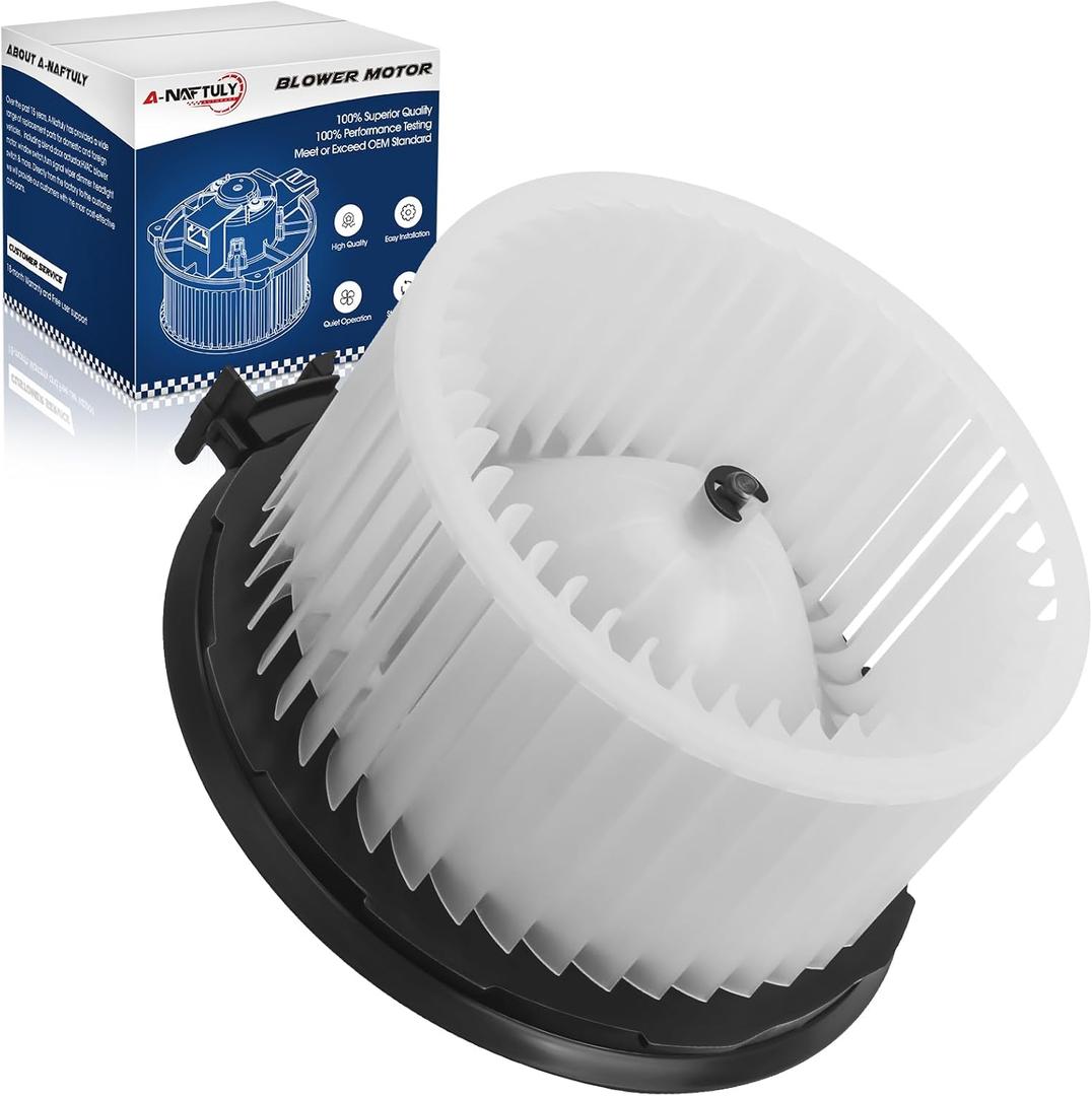 AC Blower Motor Fan Replacement Fits for 2011 2012 2013 2014 Hyundai Sonata GLS Limited SE, 2011 Kia Optima, Front HVAC Plastic Heater Blower Motor, 97113-3S000, 971133S000, 700263, PM9385