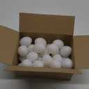30 Pcs Plastic White Fake Eggs,Easter Eggs,Realistic White Eggs,Faux Fake Egg for DIY Crafts,Painting,Party,Home Decor,Kids,Kitchen