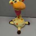 Dancing Talking Giraffe Plush Toy, Interactive Repeating Plush Toy that Mimics Your Words. Glowing Electric Giraffe Gifts with 10 Built-in Kids melodies, Ideal for Toddlers Aged 1-3.