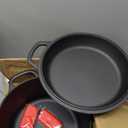 EDGING CASTING 2in1 PreSeasoned Cast Iron Dutch Oven Pot with Skillet Lid Cooking Pan, Cast Iron Skillet Cookware Pan Set with Dual Handles, Indoor Outdoor for Bread/Frying/Baking/Camping/BBQ, 5 Qt