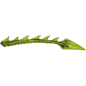 Halloween Cosplay Demon Dragon Wings DIY Carnival 2025 Halloween Purim Decoration for Kids Boy and Girl Toy Costume (Green Tail)