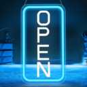 Open Signs for Business, COB Chip LED Neon Open Sign, 16"x 9" Bright Electric Light Up Open Signs with ON/OFF Switch for Bars, Stores, Coffee Shop, Hotel, Window, Outdoor