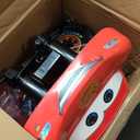 Kid Trax Toddler Disney Cars Quad Ride On Toy, Kids 1.5-3 Years Old, 6 Volt Battery and Charger Included, Max Weight 45 lbs, Lightning McQueen Red