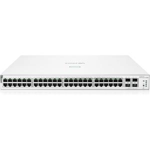HPE Networking Instant On Switch Series 1930 48-Port Gb Smart-Managed Layer 2+ Ethernet Switch with PoE | 48x 1G | 4X SFP+ | 48x CL4 PoE 370W | US Cord (JL686B#ABA)