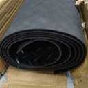 Heavy Duty Diamond-Plate Rubber Flooring Roll 4x6 FT, Multi-Purpose Waterproof Anti-Slip Floor Mat, Easy to Clean Under Equipment, Mats for Garage, Gym, Stable, Basement, Kennel