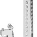 Car Brake Pedal Lock, Stainless Steel Anti Theft Car Device with 3 Keys, Adjustable 9 Hole Car Security Lock for Truck/Auto/SUV/Van