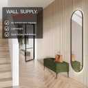 Wall!Supply 3D Wall Panels Faux Natural Wood Round Slatted Lightweight Foam (EPS) Wallpaper Alternative Easy DIY Installation 4 Pack, Covers 24.96 Sq Ft