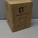 TT 100 Pack 9oz Disposable Plastic Cups - Clear Drinking Glasses, Party Cups for Wedding, Picnic, Travel, Camping & Events