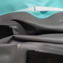 Round Floating Ring, 8FT Inflatable Water Hammock Lake Floats for Adults, Inflatable Floating Dock Platform for Lake, Beach, Ocean (Mint Green)