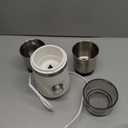 SHARDOR Electric Super Silent Blade Coffee Grinder, Timed Grind Control Rotary Knob, Adjustable Coarse to Fine for Coffee Beans, Spices & Herbs, with 1 Removable Stainless Steel Bowl, Cream