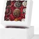 RomanticBaking 20PCS 6x6x2.5 Inches Elegant Bakery Boxes with Window,Ideal for Cookies,Chocolate Covered Strawberries, Cakes, Macarons, Truffles,and More,Easy to Assemble, Transparent Window,