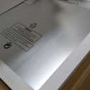 WEER Gold Bathroom Mirror, 36X36 Inch Brushed Metal Frame, Rounded Rectangle Vanity for Wall, Tempered Glass, Anti-Rust, Hangs Horizontally or Vertically