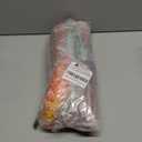 Outdoor Artificial Fall Flowers Mums Plants Autumn Decor, UV Resistant, Look Real 12 Bundles Outside Fake Daisy Eucalyptus Wheat Ferns Arrangement Faux Greenery for Garden Pots Yard Window Box (Orange)