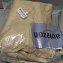 Vailge Rectangular/Oval Patio Table Cover, Heavy Duty and Waterproof Outdoor Lawn Patio Furniture Covers (Beige&brown, 36"Lx20"Wx16"H)