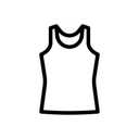 Mens Sleeveless Tank Tops Workout Gym Shirts Palm Tree Vintage Style T-Shirt, Size: M
