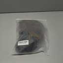 Black to Brown Wig with Bangs Long Ombre Brown Curly Wavy Wigs Natural Looking Heat Resistant Synthetic Bangs Wig for Daily Party Use (Black to Brown,26 Inches)