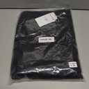 Mens Casual Cargo Joggers Pants Elastic Waist Slim Fit Stretch Chino Work Pants Twill Track Sweatpants Trousers (Black)